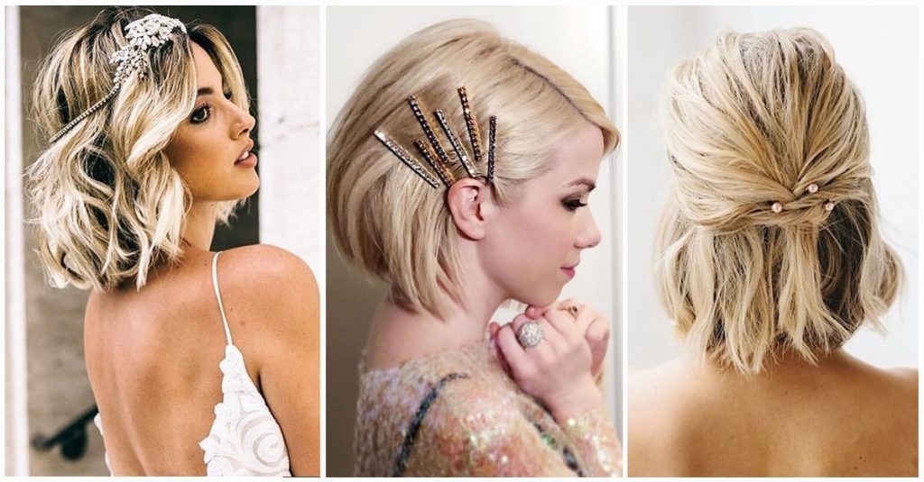 Here are the ideal hairstyles for brides and bridesmaids